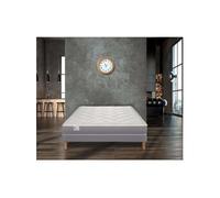 Matelas ressort 140x190 cm soutien ferme épaisseur 23 cm Non spécifié zones + protège-matelas