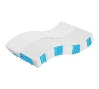 Matelas ressort 140x190 cm accueil ferme soutien medium epaisseur 25 cm 7 zones housse de matelas