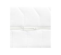 Matelas 140 X 200 Cm 7 Zones Ressort Ensaché 20 Cm H3 Blanc