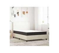 Matelas ressort 140x200 cm accueil ferme soutien moelleux épaisseur 18 cm 5 zones + housse de matelas