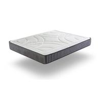 Matelas ressort 140x200 cm accueil progressif soutien extra ferme epaisseur 20 cm
