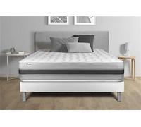 Matelas ressort 150x190 cm accueil moelleux soutien souple epaisseur 28 cm 7 zones