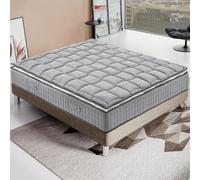 Matelas Ressort 150x190 cm ELITE - Accueil Mémoire De Forme - Epaisseur 27 cm - Ferme