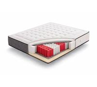 Matelas Hybride SIMPUR Premium 150x200 cm - Hauteur +/- 30 cm - Systeme de Ressorts 3.0 - Multicouche - Lits indEpendants - Matelas Silencieux - Confort multizone - Excellente durabilitE