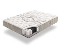 Matelas ressort 150x200 cm simpur accueil moelleux soutien ferme épaisseur 26 cm > 7 zones G