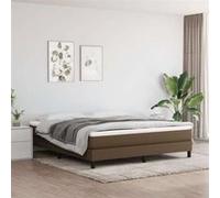 Matelas de Lit à Ressorts Ensachés Crème 160x200x20 cm Tissu Double vidaXL