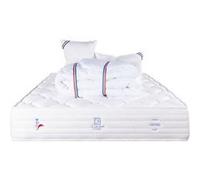 Matelas ressort 180x200 cm luxury literie accueil ferme soutien ferme epaisseur 27 cm 7 zones oreiller(s) G