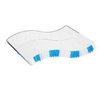 vidaXL Matelas à ressorts ensachés 180x200 cm épaisseur 25 cm dureté moyenne
