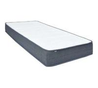 vidaXL Matelas de sommier à lattes 200x70x20 cm mi-doux tissu, ressorts ensachés, simple