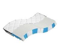 Matelas ressort 70x200 cm vidaxl accueil ferme soutien moelleux épaisseur 33 cm 7 zones + housse de matelas G