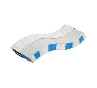 vidaXL Matelas à ressorts ensachés Dureté moyenne 80x200 cm