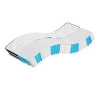 vidaXL Matelas à ressorts ensachés moyen 80x200 cm – 7 zones, ép. 25 cm, housse