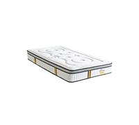 Matelas ressort 90x190 cm accueil souple soutien ferme épaisseur 26 cm Non spécifié zones