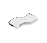 Matelas ressort 90x190 cm soutien moelleux epaisseur 18 cm housse de matelas