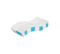 Matelas ressort 90x200 cm accueil ferme soutien medium epaisseur 25 cm 7 zones housse de matelas