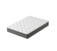 Matelas Ressorts 120x190cm de Forme en Mousse et Ressorts, 20 cm Épaisseur