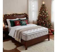 Matelas Ressorts 160x190x26 cm, H3 Ferme, 7-Zones Matelas et Mousse à Mémoire de Forme, Soulagent la Pression, Isolation des Mouvements,Hypoallergénique,Durable Respirant,Facile à Nettoyer,2 Personnes