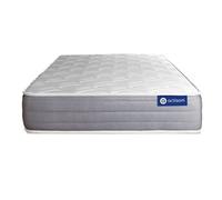 Actisom Matelas Ressorts Ensaches Et Memoire De Forme 80x190 Cm 5zones De Confort