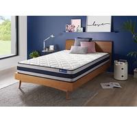 ACTISOM matelas Ressorts ensachés et Mémoire de forme ACTIFLEX ERGO 200x200 cm Maxi épaisseur 5 zones de confort