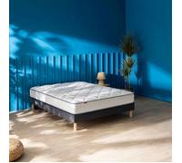 Matelas ressorts ensachés + mousse mémoire Merinos SWEETY 160x200