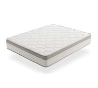 Moonia - Matelas Ressorts Ensachés 140 x 200 cm - Grand Lit - Matelas de Haute Durabilité - Matelas Anti-acariens - Modèle Spring Max Ressorts Ensachés
