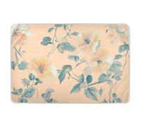 Matelas réutilisable extra large et absorbant pour tout-petit, motif fleurs rustiques, tapis d'apprentissage de la propreté pour animaux domestiques, produits de literie antidérapants pour bébés