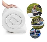 Matelas réversible ergonomique | 130 x 180 x 20 cm | Confort et adaptabilité | Housse lavable en tissu avec traitement