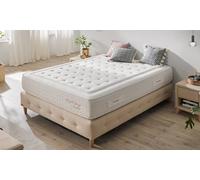 Moonia Matelas Royal Spring Premier Ressorts ensachés Confort personnalisé Qualité supérieure 80X190