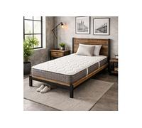 Matelas Sakina Ressorts Ensachés Mousse Haute Densité Ferme 24 cm 140x190 cm Réversible
