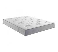 Matelas Simmons Energic - SIMMONS - 532 ressorts ensachés - Très ferme - Blanc - 160x200 cm