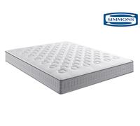 Matelas Simmons Sw1 Ressort Ensachés 180x200 Blanc