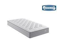 Matelas Simmons Sw1 Ressort Ensachés 90x190 Blanc