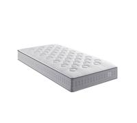 Simmons Matelas SW1 90x200 23 cm Ressorts ensachés Sensoft No Flip Ferme Fabriqué en France