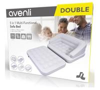 Matelas Sofa Bed Gonflable Multifonction 5 en 1 - JILONG - Gris - Intérieur et extérieur