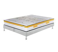 Matelas + sommier 180x200 Ressorts - Rugby - Soutien très ferme - Made in France