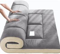 Matelas Souple Pliant De Style Japonais Tapis De Sol Tatami Futon Simple Double Matelas Pliant Matelas Moelleux Moelleux Matelas De Dortoir Étudiant Pliable Pour Dormir 6 Cm D'épaisseur UE-MAOLU(B,120