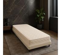 Matelas Soutien Ferme Memoire de Forme Pour Canape Lit 80x190 x 13 cm - 5 zones de Confort - Ame Poli Lattex Haute Resilience - Hypoallergenique