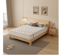 Matelas - STANEW - 160x200 cm - Mousse à Mémoire - Épaisseur 18 cm - Anti-acarien, Hypoallergénique