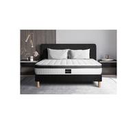Matelas mousse 140x200 cm prestige literie accueil ferme soutien ferme epaisseur 21 cm 3 zones G