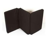 Nattou Matelas épais pour lit parapluie, Pliable, Épaisseur 5 cm, Avec housse de transport, 120 x 60 x 5 cm, Noir