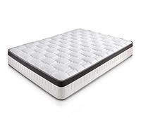 Matelas Supreme 90X200 à mémoire de Forme | 27 cm Épaisseur | 4 cm de Mousse à mémoire de Forme de 65 kg/m3 | Foam AirSistem | Extrêmement Durable | Certification ISO 9001®
