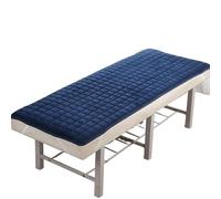 Matelas Table de Massage Matelas de beauté avec trous/sans trous Massage et physiothérapie Tuina salon fin antidérapant(Blue Thin No Hole,180cm60cm)