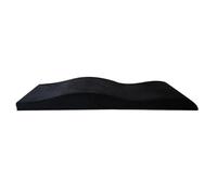 Matelas Table De Massage Surmatelas de lit de massage Matelas anatomique en mousse à vagues Matelas de lit en éponge(Black)