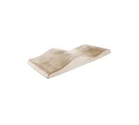Matelas Table de Massage Surmatelas et couvre-lit for cils, coussin de table massage ergonomique incurvé, matelas for for salon beauté(Brown Mattress,180x70 cm)