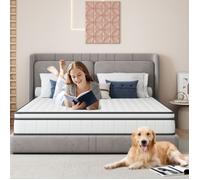 Matelas - TANANT - Iris - 25 cm - 140 x 190 cm - Mémoire de forme - Indépendance du couchage