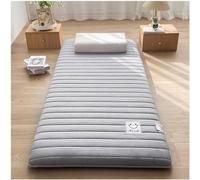 Matelas - Tapis de couchage pliable de style minimaliste - Surface matelassée douce et légère - Coussin de lit en mousse pour dortoir d'étudiant, camping, chambre d'amis (C, 120 x 200 cm)