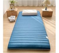 Matelas - Tapis de couchage pliable de style minimaliste - Surface matelassée douce et légère - Coussin de lit en mousse pour dortoir d'étudiant, camping, chambre d'amis (C, 120 x 200 cm)