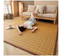 Matelas tatami pour sol, futon traditionnel japonais, tapis de méditation respirant pour dormir, yoga, relaxation, 90 x 200 cm, solution confort au sol