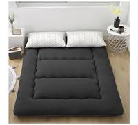 Matelas Tatami Traditionnel Japonais, Matelas Futon De 10 Cm, Tapis De Sol 100 % Coton, Matelas De Couchage Enroulable Portable, Matelas De Couchage Pour Invités Et Lit De Camping UE-MAOLU(A,0.9*2m(35