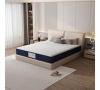 Matelas TEENO en mousse de polyuréthane et 2 cm de mousse à mémoire de forme (90 x 190 x 22 cm)
